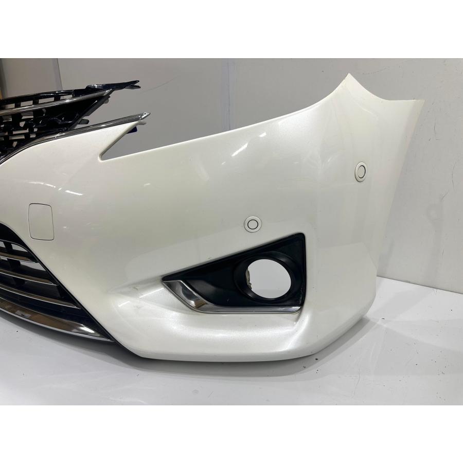 マークXプレミアム GRX130 中期 純正フロントバンパー パール062