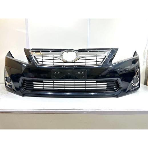 軽キズ】カムリ AVV50 前期 純正フロントバンパー ダークスチール