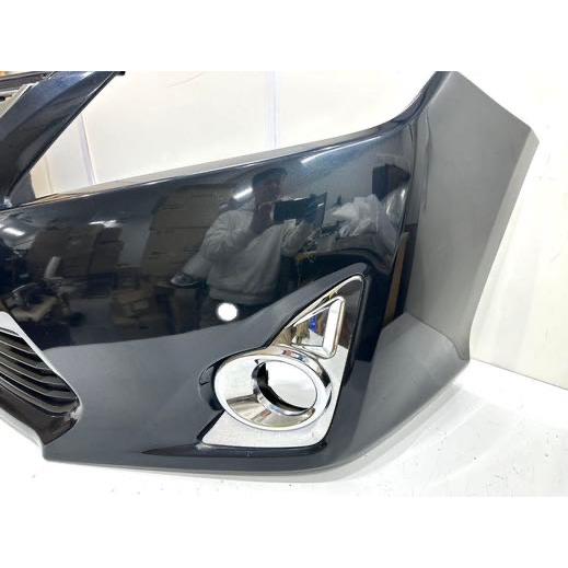 軽キズ】カムリ AVV50 前期 純正フロントバンパー ダークスチール