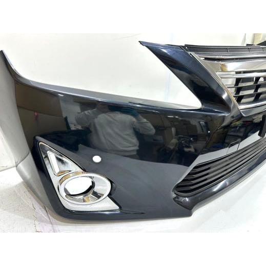 軽キズ】カムリ AVV50 前期 純正フロントバンパー ダークスチール
