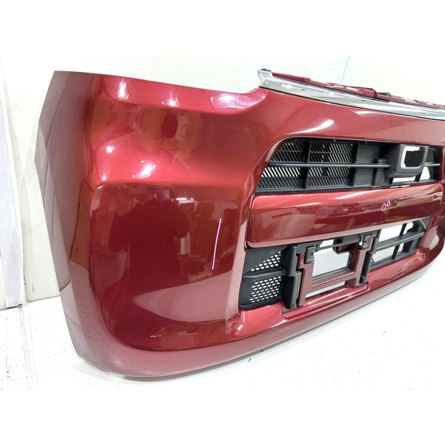 タント LA600S 純正フロントバンパー ワインレッド （B72-88