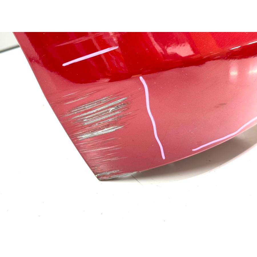 赤 フロントバンパー 汚れ傷あり 赤 フロントバンパー 汚れ傷あり 赤