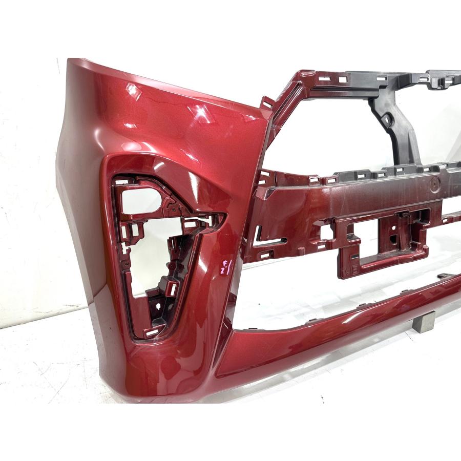 タント カスタム LA650S純正フロントバンパー52119-B2G00 W25 タントカスタム LA650S 純正フロントバンパー ワインレッド 52119