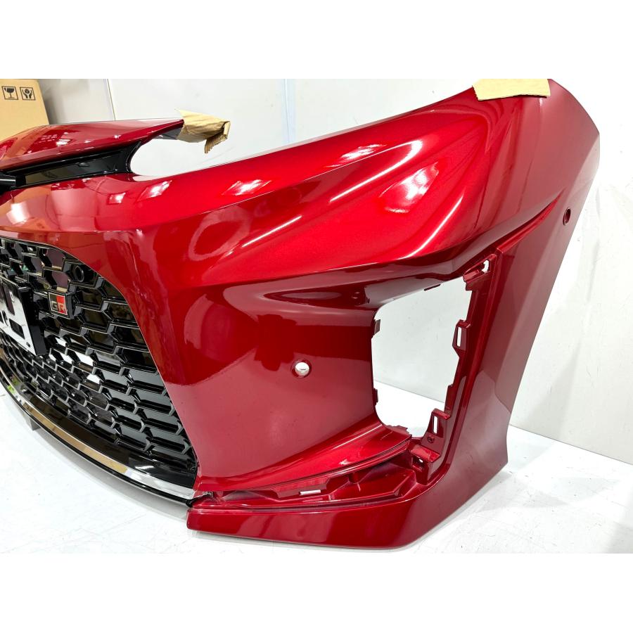 良品・GRスポーツ】アクア MXPK11 純正フロントバンパー 赤 52119