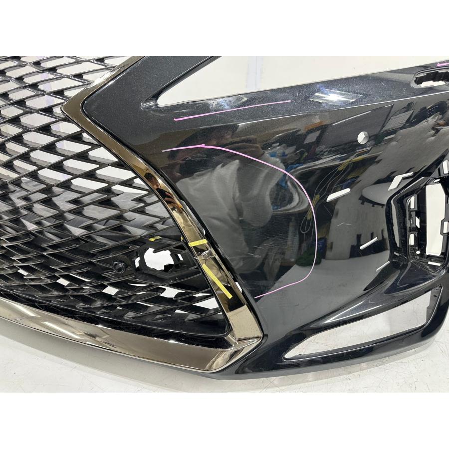 レクサスRX Fスポーツ AGL20/GYL20 後期 純正フロントバンパー 黒223
