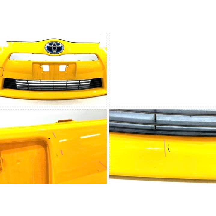 トヨタ アクア NHP10 前期 純正 フロントバンパー 52119-52620