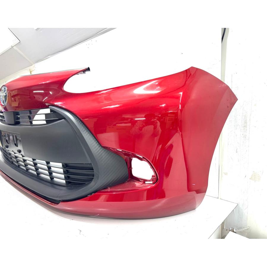 トヨタ アクア MXPK10 純正 フロントバンパー 52119-52D30 赤メタ