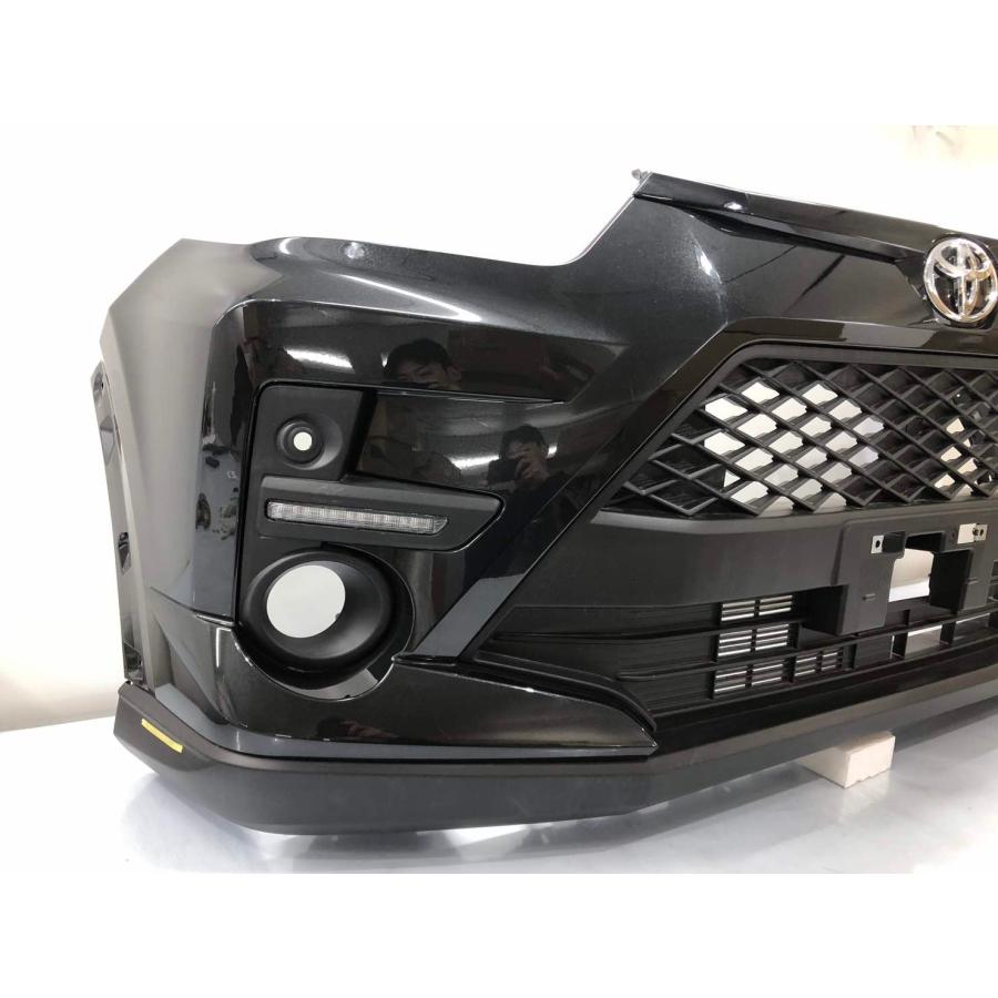 LA150 フロントガーニッシュ X07 ブラック イルミ デイライト LED