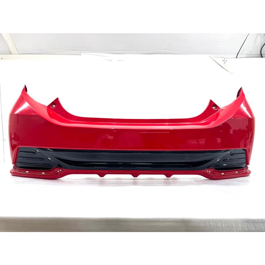 トヨタ アクア G's NHP10 前期 純正 リアバンパー 52159-52590 赤