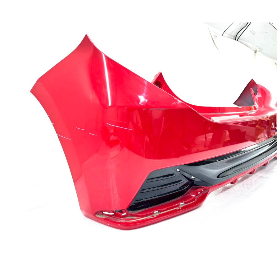 トヨタ アクア G's NHP10 前期 純正 リアバンパー 52159-52590 赤