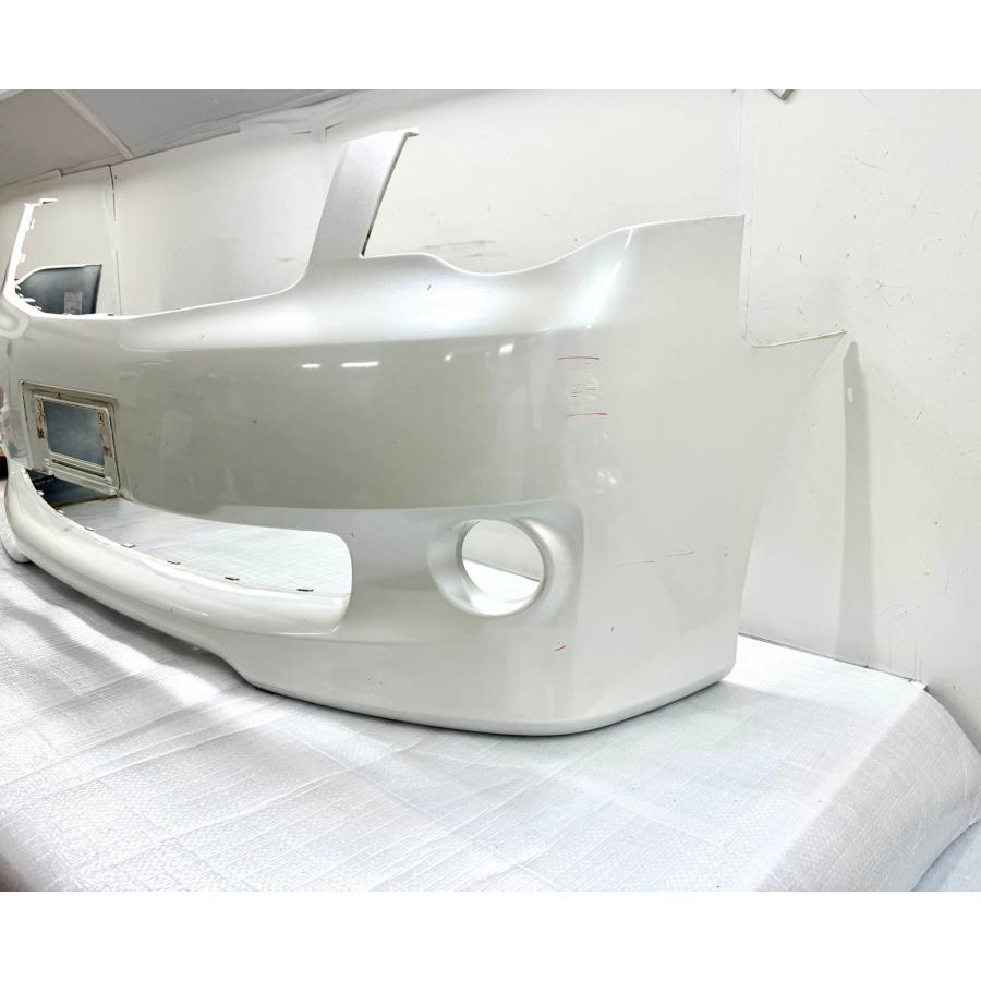 トヨタ ノア ZRR70 後期 純正 フロントバンパー 52119-28D70 パール