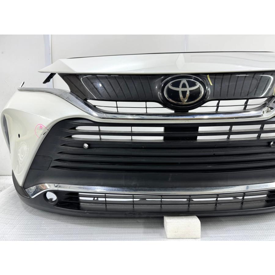 ハリアー AXUH80/MXUA80 純正フロントバンパー パール 52119-48830