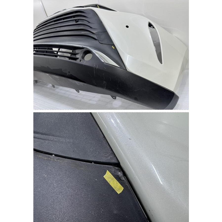 ハリアー AXUH80/MXUA80 純正フロントバンパー パール 52119-48830