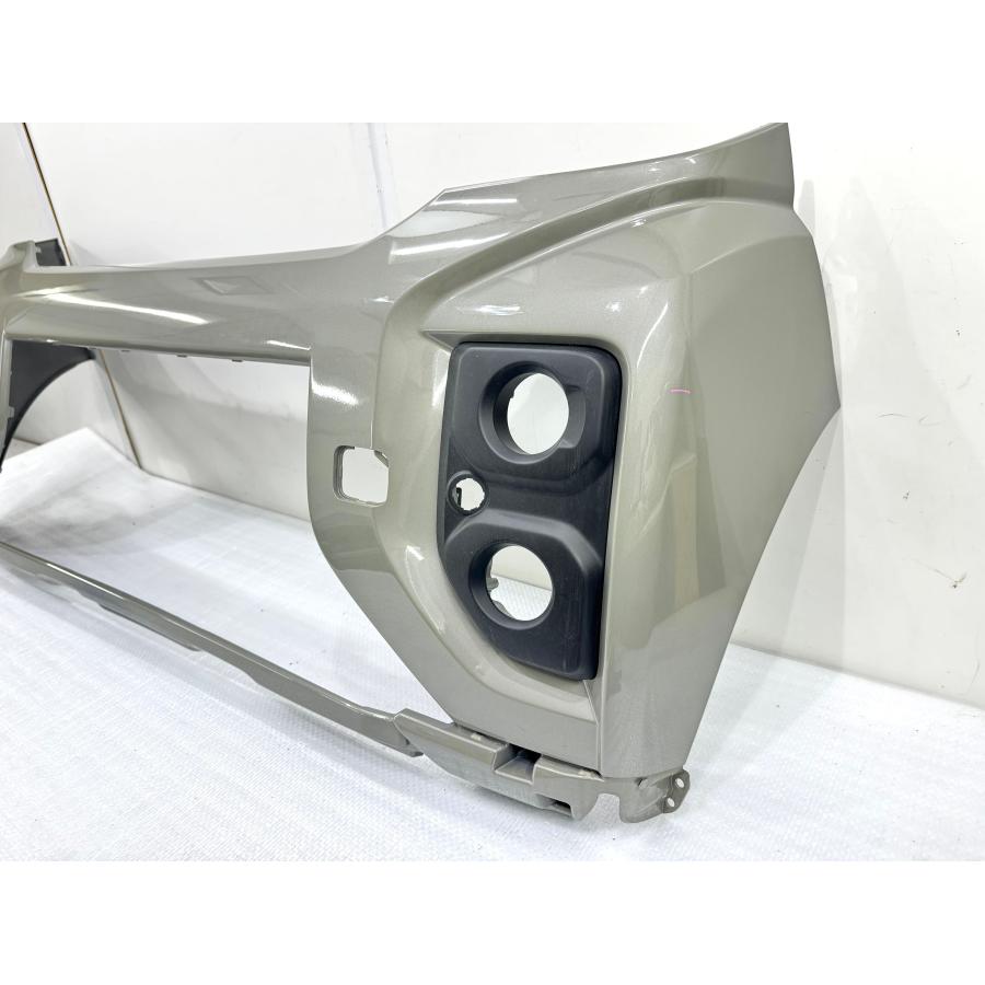 軽キズ】スペーシアギア MK54S/MK94S 純正フロントバンパー グレー系