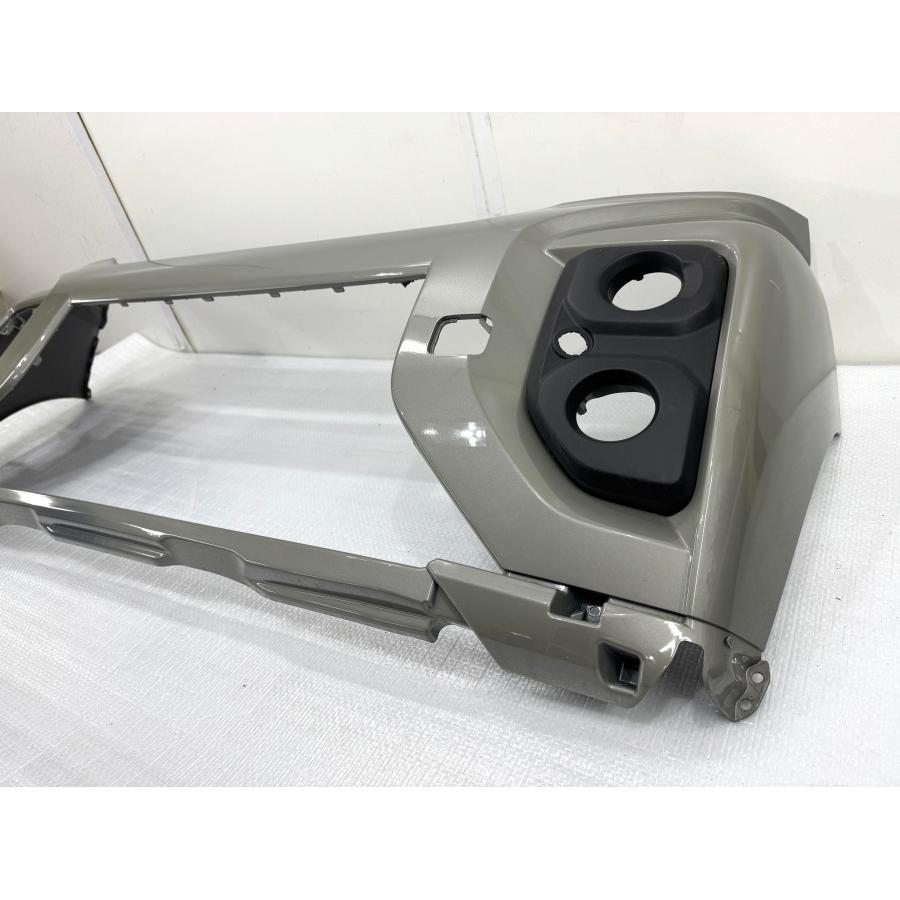 軽キズ】スペーシアギア MK54S/MK94S 純正フロントバンパー グレー系
