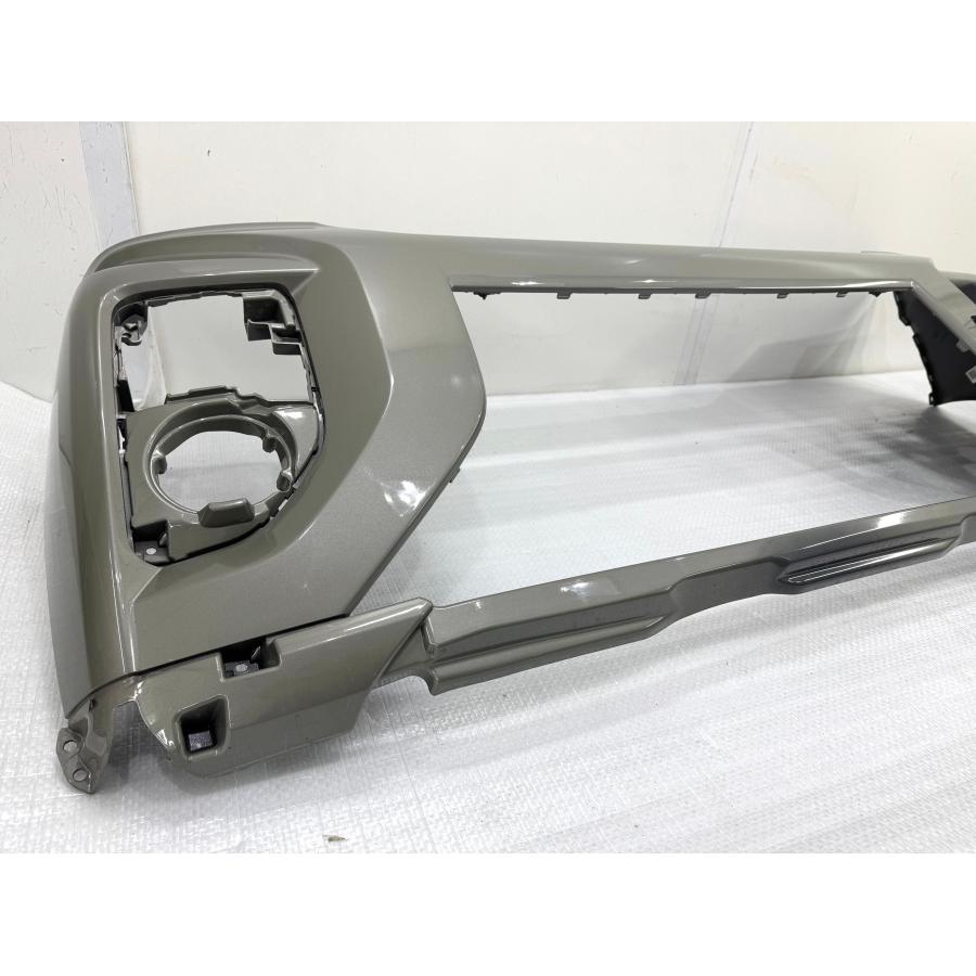 軽キズ】スペーシアギア MK54S/MK94S 純正フロントバンパー グレー系
