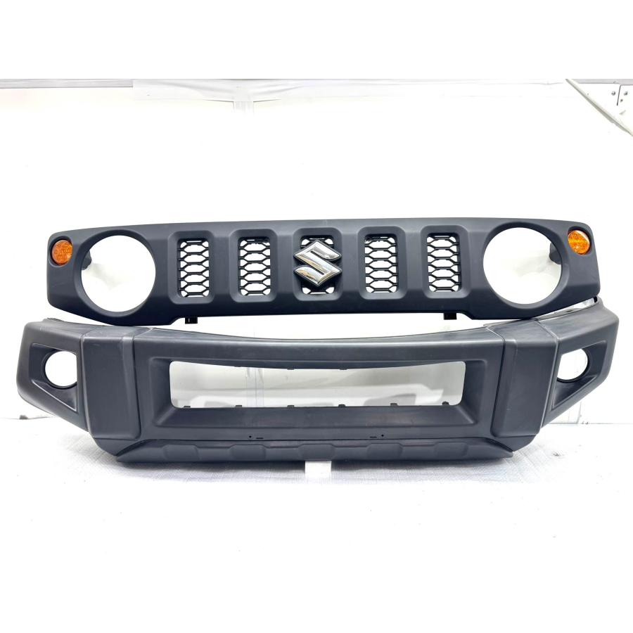 【純正】ジムニー　JB64W グリル スズキ ジムニー JB64W 純正 フロントバンパー グリル 71711-77R 素地