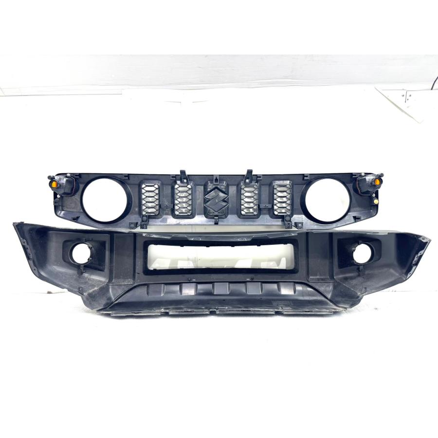 スズキ ジムニー JB64W 純正 フロントバンパー グリル 71711-77R 素地