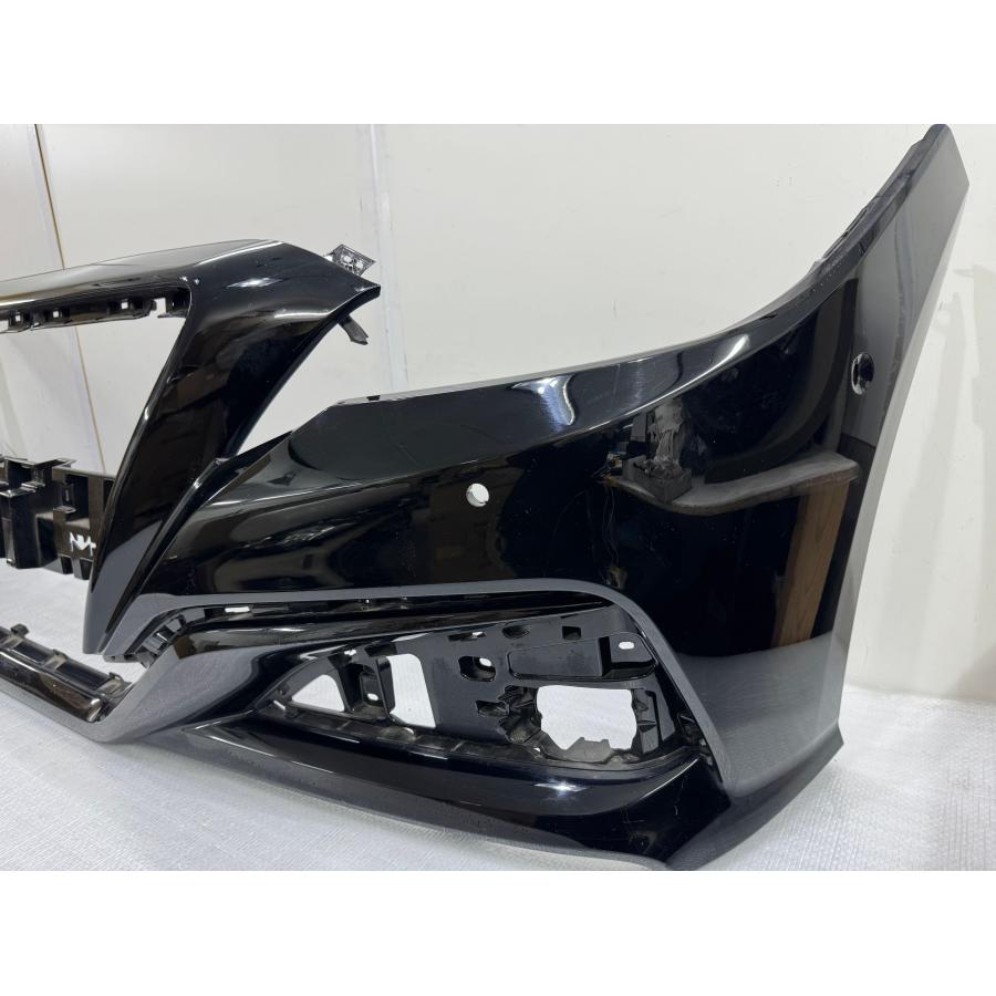 クラウン ARS220/GWS224 純正フロントバンパー 黒202 52119-30M60