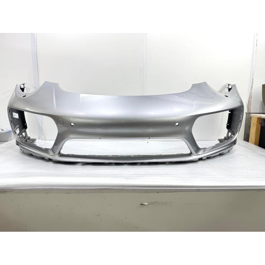 ポルシェ991 カレラ911 純正フロントバンパー シルバーメタリック