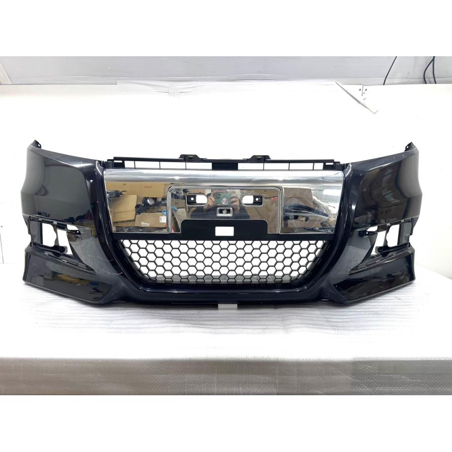 ステップワゴン RK5 RK6 前期純正フロントバンパー+フロントスポイラー付き ホンダ ステップワゴン スパーダ RK5/6 前期 純正 フロントバンパー