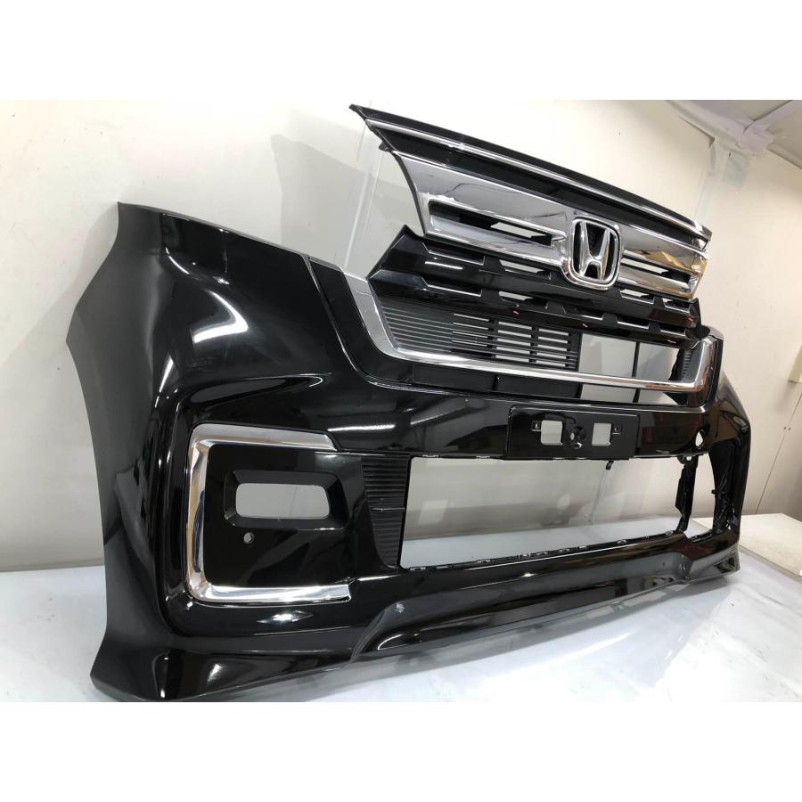 ホンダ N-BOXカスタム JF3/JF4 後期 純正 フロントバンパー〈グリル付