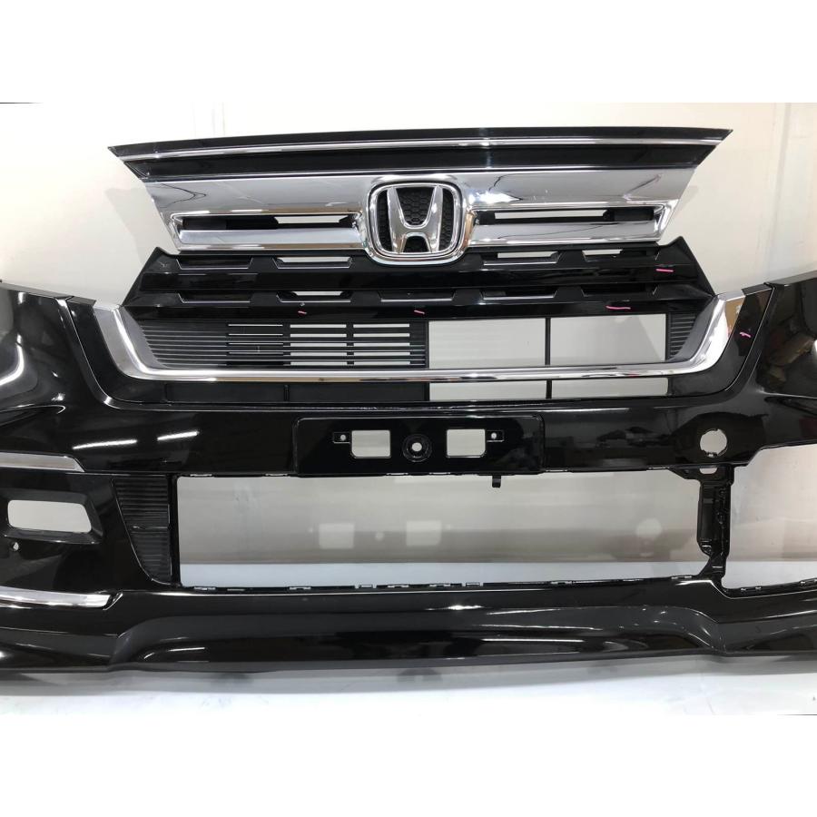 ホンダ N-BOXカスタム JF3/JF4 後期 純正 フロントバンパー〈グリル付