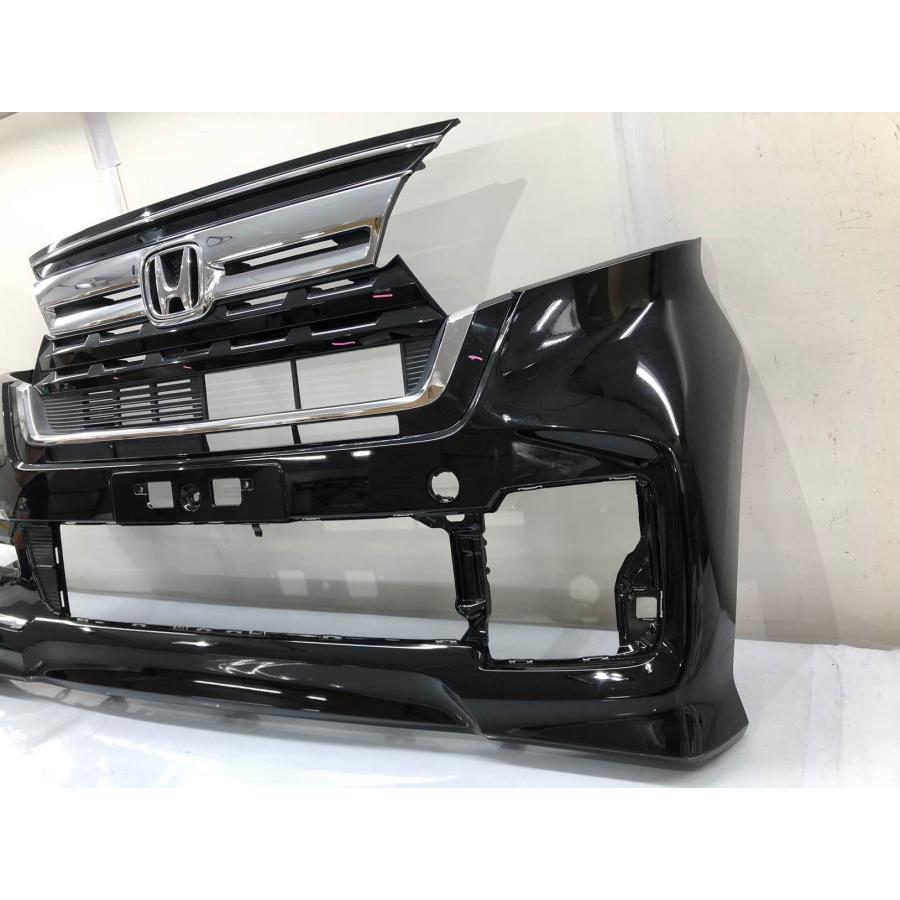 ホンダ N-BOXカスタム JF3/JF4 後期 純正 フロントバンパー〈グリル付 