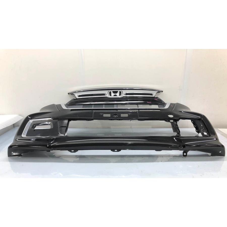 ホンダ N-BOXカスタム JF3/JF4 後期 純正 フロントバンパー〈グリル付