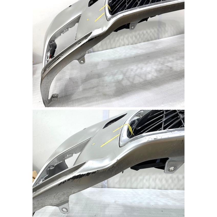 レクサスLS500 GVF50/VXFA50 後期 純正フロントバンパー 銀影ラスター