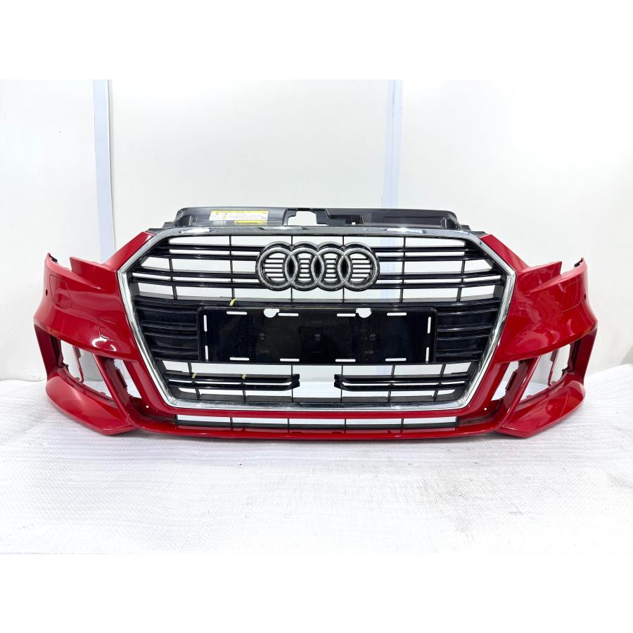 アウディ　A3 セダン　純正　フロントバンパー アウディ A3/S3 8V 純正フロントバンパー 赤 8V5807437 （C16-5） : Re