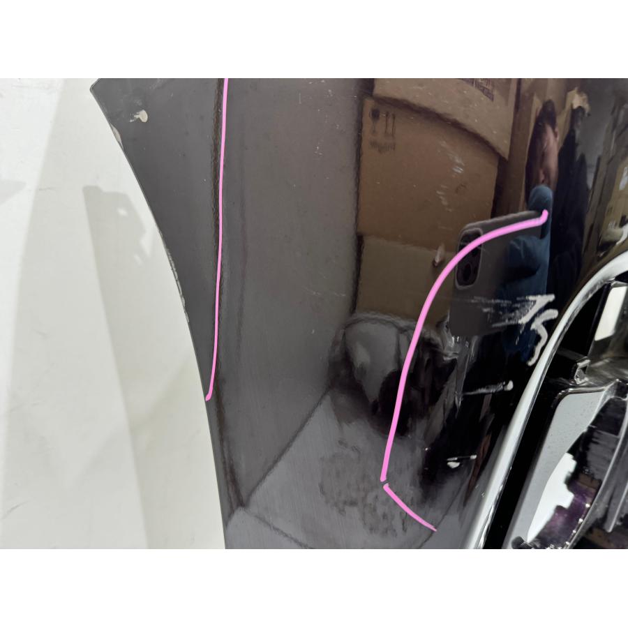 スペーシアカスタム MK53S 純正フロントバンパー 紫系ZVJ 71711-79R5