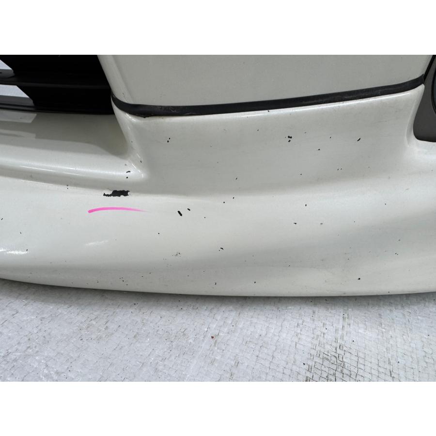プリウス30 ZVW30 前期 純正フロントバンパー・社外スポイラー パール