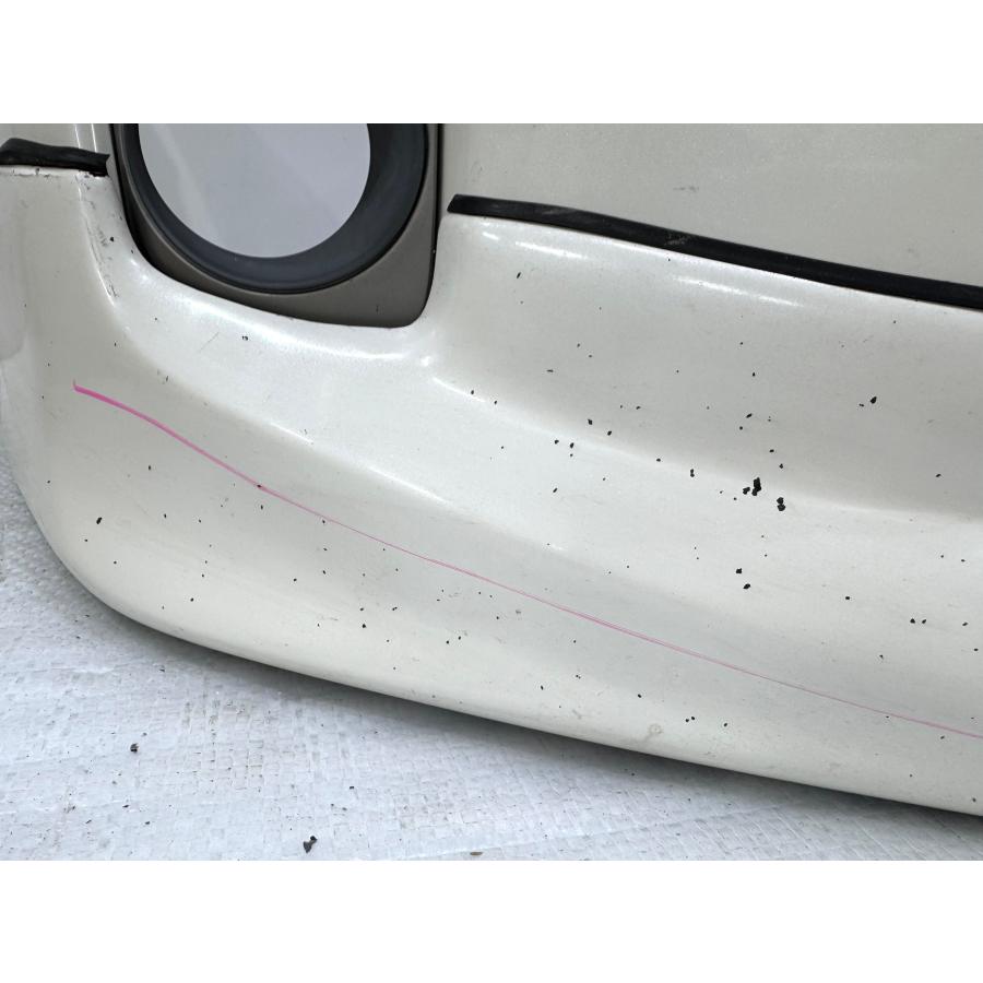 プリウス30 ZVW30 前期 純正フロントバンパー・社外スポイラー パール