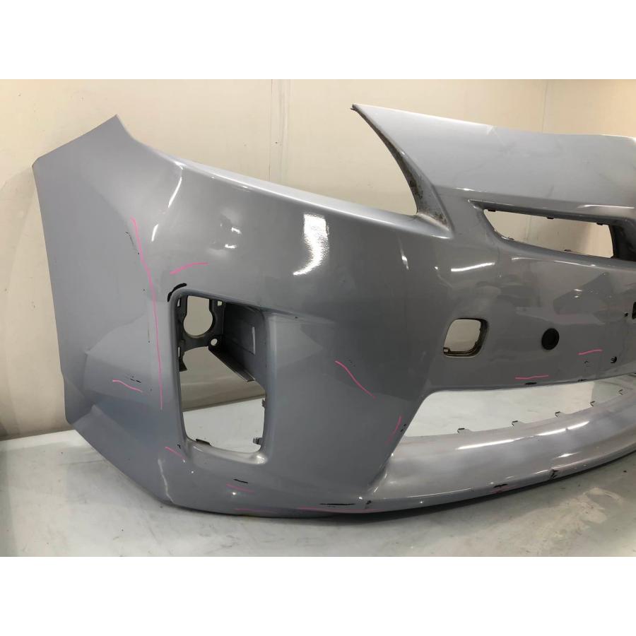 トヨタ プリウス ZVW30 前期 純正 フロントバンパー〈社外センサー付