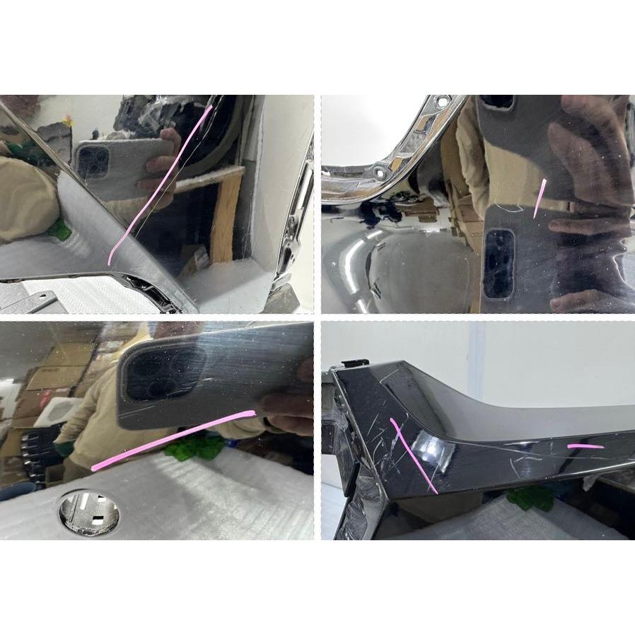 ヴェゼル RV3/RV4/RV5/RV6 前期 純正フロントバンパー 黒NH731P 71101