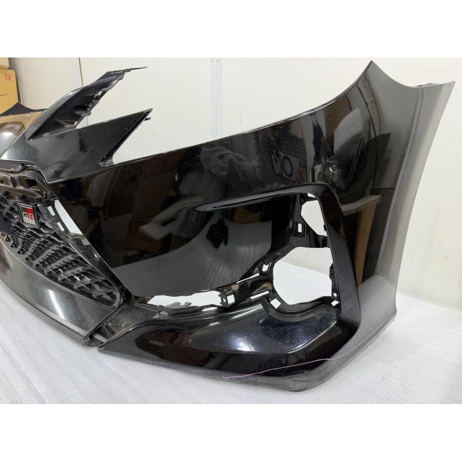 マークX G's/GRスポーツ GRX130 中期/後期 純正フロントバンパー 黒