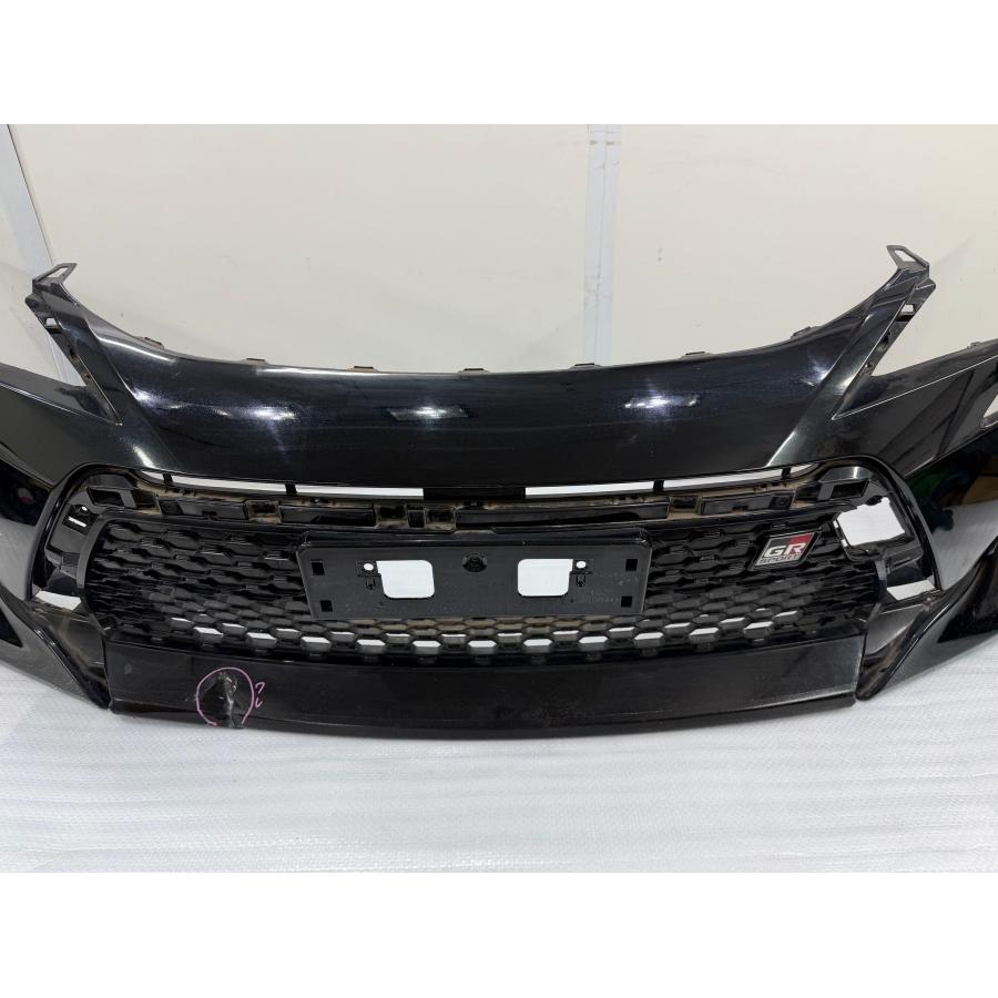 マークX G's/GRスポーツ GRX130 中期/後期 純正フロントバンパー 黒