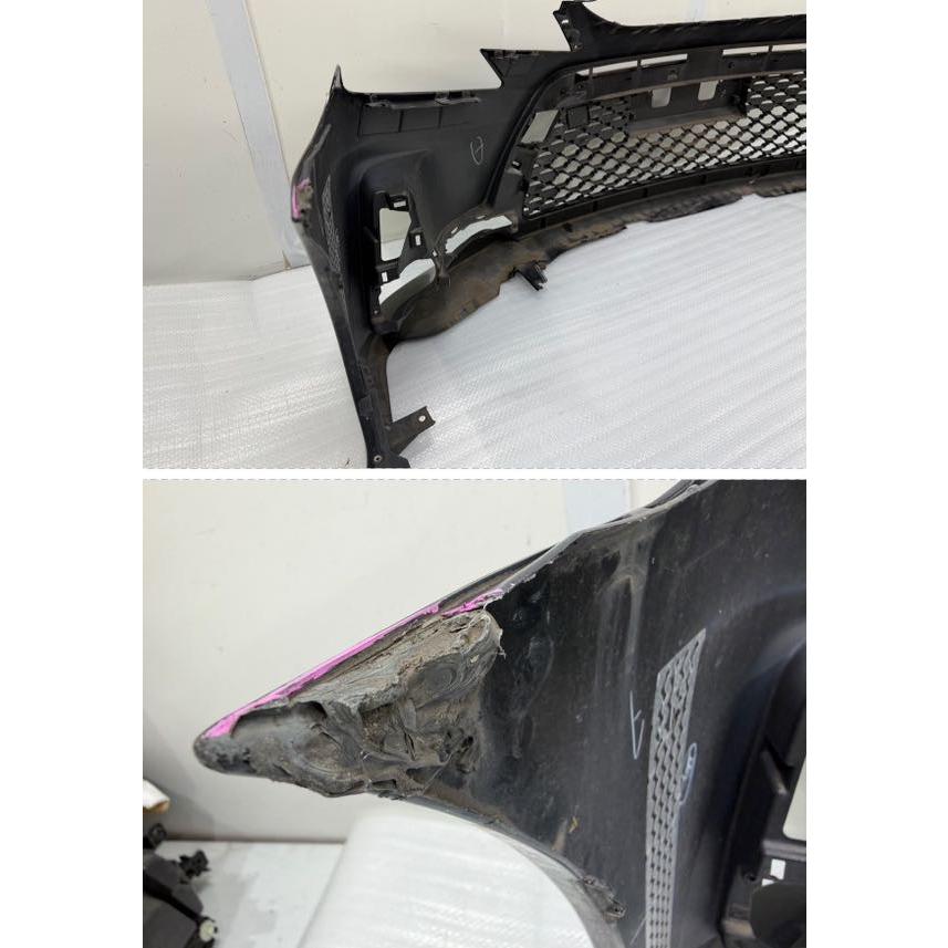 マークX G's/GRスポーツ GRX130 中期/後期 純正フロントバンパー 黒