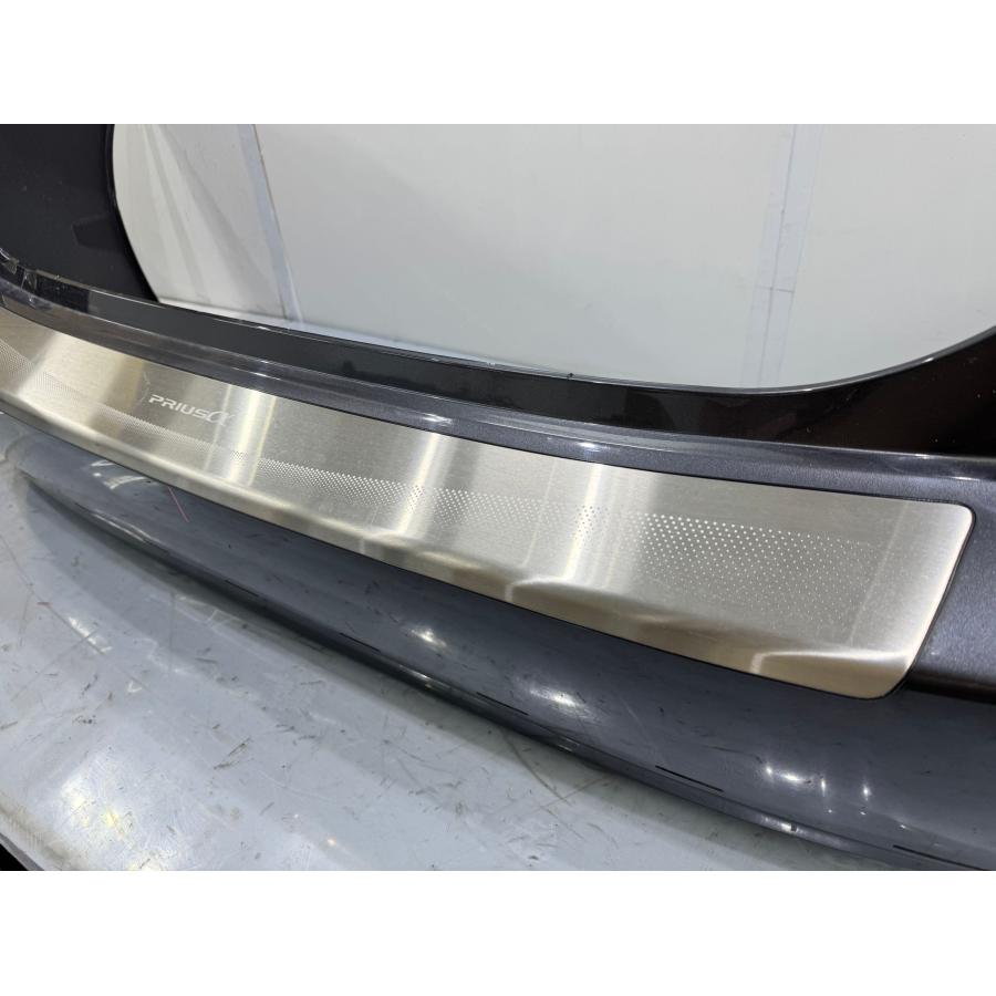 プリウスα ZVW40/ZVW41 純正リアバンパー グレー 52159-47070 （C3-87