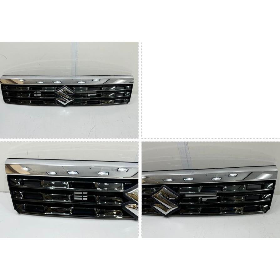 スペーシアカスタム MK53S 純正フロントバンパー 紫系ZVJ 71711-79R5