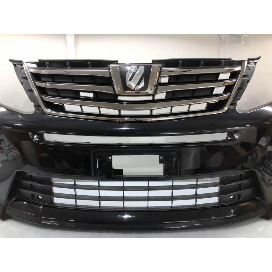 トヨタ アルファード 20系 純正 フロントグリル メッキ×ブラック 美品 トヨタ アルファード 20系 純正 フロントグリル メッキ×ブラック 美品