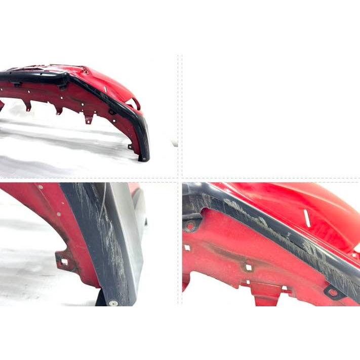 トヨタ アクア NHP10 中期 純正 フロントバンパー 52119-52A10 赤 （C8