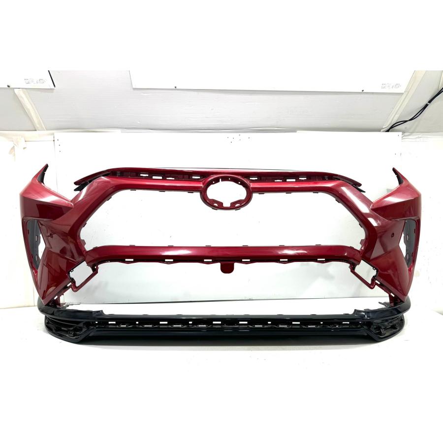 トヨタ ラブ4 MXAA52/54 MXAH54 純正 フロントバンパー 52119-42B20 赤