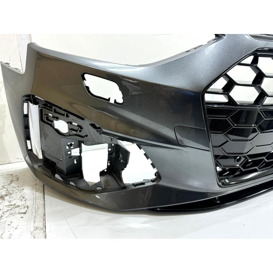 アウディ A4 8W 純正フロントバンパー グレーメタリック 8W0807437AQ