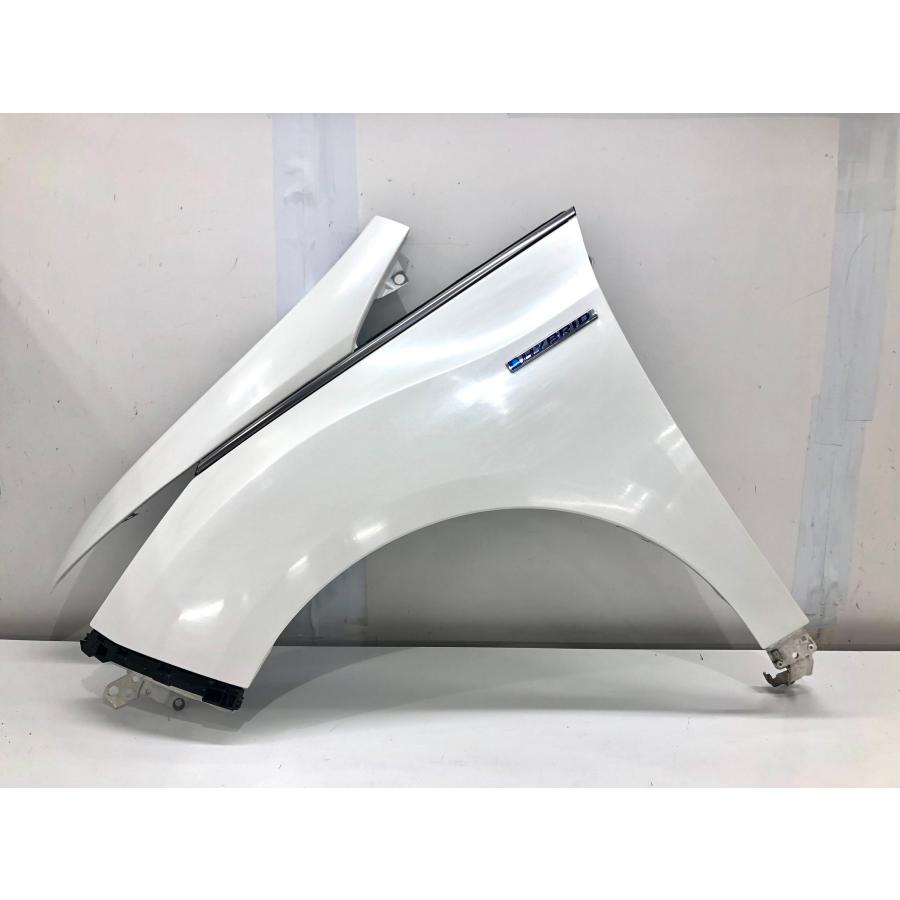 ホンダ オデッセイ RC4 純正 左 フェンダー パネル パール NH788P