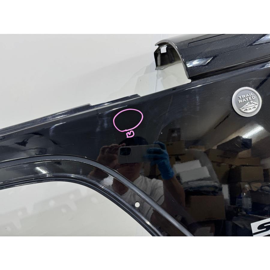 JEEP ジープ ラングラー JK 左フロントフェンダー 379AC35 1A Jeep/ジープ ラングラー JK 純正フロントフェンダー 左 黒 （FL18-8