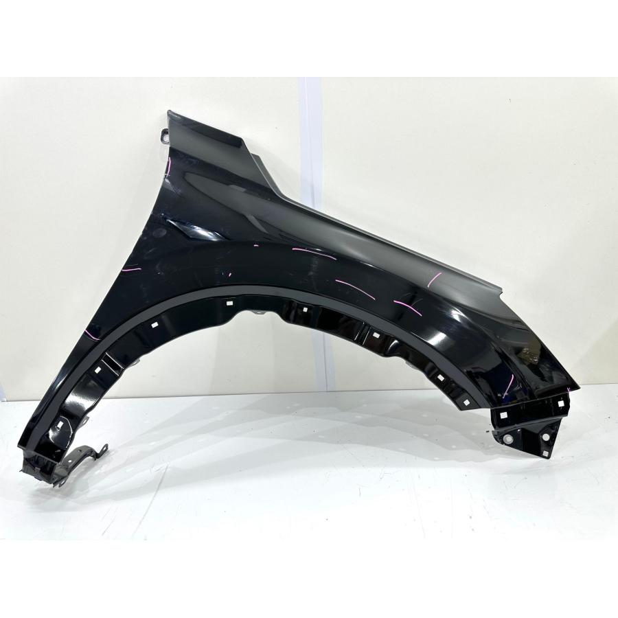 ヴェゼル RV3/RV4/RV5/RV6 純正フロントフェンダー 右 黒メタリック