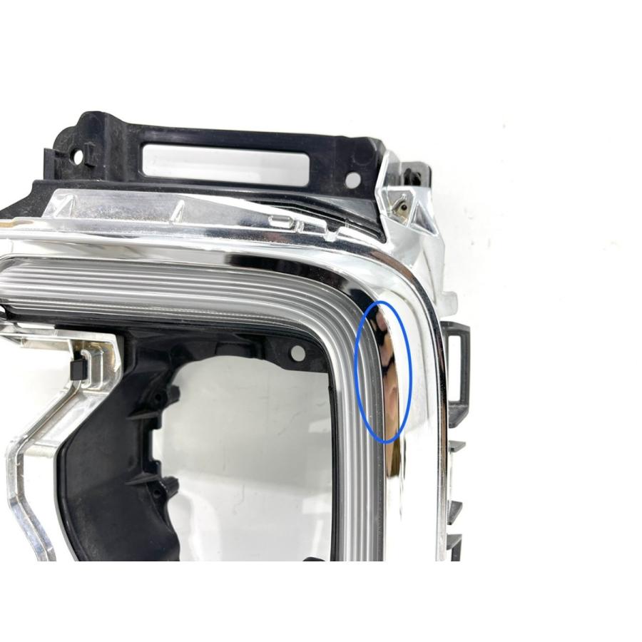 三菱 ekワゴン カスタム B11W 純正 左 フォグランプカバー LED デイ