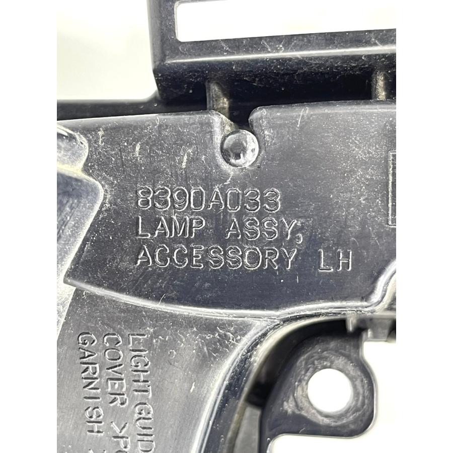 三菱 ekワゴン カスタム B11W 純正 左 フォグランプカバー LED デイ